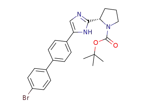 tert-butyl (2S)-2-[5-(4'-bromobiphenyl-4-yl)-1H-imidazol-2-yl]pyrrolidine-1-carboxylate