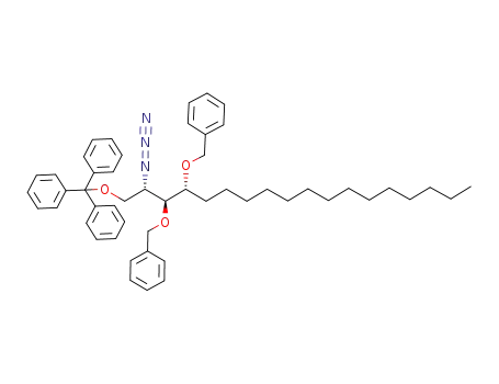 (2S,3S,4R)-2-azido-3,4-di-O-benzyl-1-O-trityl-1,3,4-octadecanetriol