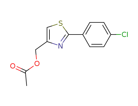(2-(4-chlorophenyl)thiazol-4-yl)methyl acetate