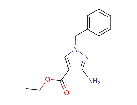 ethyl 3-amino-1-benzyl-1H-pyrazole-4-carboxylate