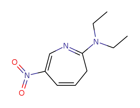 Molecular Structure of 111409-73-5 (3H-Azepin-2-amine, N,N-diethyl-6-nitro-)