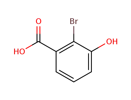Molecular Structure of 91658-91-2 (2-bromo-3-hydroxybenzoic acid)