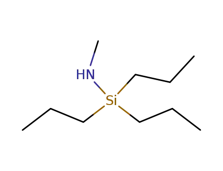 Molecular Structure of 17940-19-1 ((n-pr)3SiNHme)