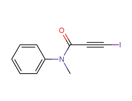 Molecular Structure of 1343395-39-0 (3-iodo-N-methyl-N-phenylpropiolamide)