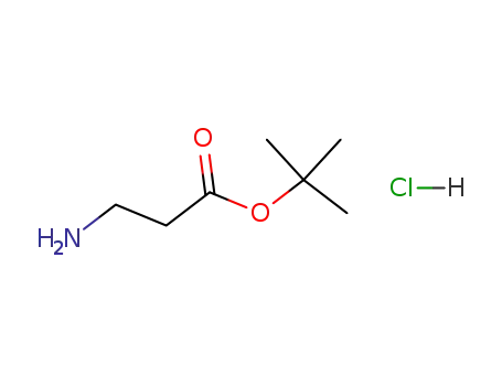 Molecular Structure of 58620-93-2 (H-BETA-ALA-OTBU HCL)