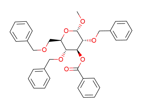 methyl 3-O-benzoyl-2,4,6-tri-O-benzyl-α-D-glucopyranoside