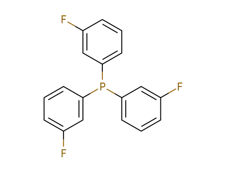 Molecular Structure of 23039-94-3 (TRIS(3-FLUOROPHENYL)PHOSPHINE)