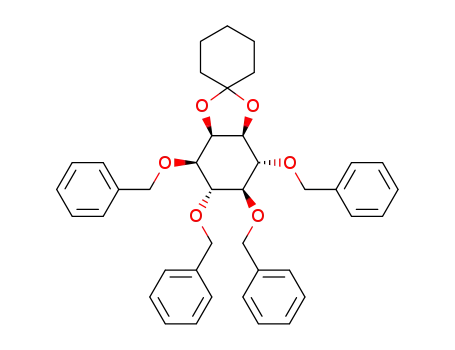 3,4,5,6-tetra-O-benzyl-1,2-O-cyclohexylidene-sn-myo-inositol
