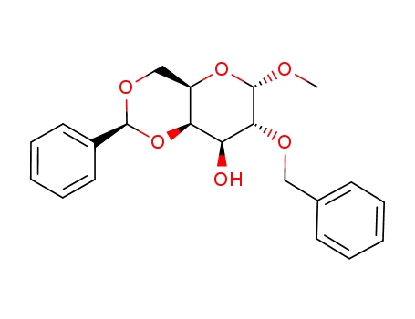 methyl 4,6-O-benzylidene-α-D-galactopyranoside 2-O-benzoate
