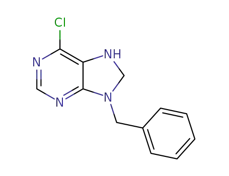 9-benzyl-6-chloro-7,8-dihydropurine