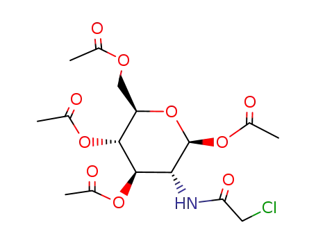 1,3,4,6-테트라-O-아세틸-2-클로로아세트아미도-2-데옥시-베타-글루코피라노스