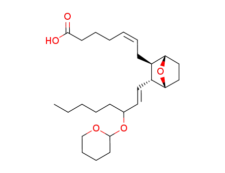 (Z)-7-{(1S,2R,3R,4R)-3-[(E)-3-(Tetrahydro-pyran-2-yloxy)-oct-1-enyl]-7-oxa-bicyclo[2.2.1]hept-2-yl}-hept-5-enoic acid