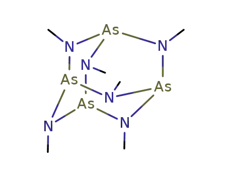 Molecular Structure of 2030-90-2 (2,4,6,8,9,10-Hexamethyl-2,4,6,8,9,10-hexaaza-1,3,5,7-tetraarsatricyclo[3.3.1.13,7]decane)