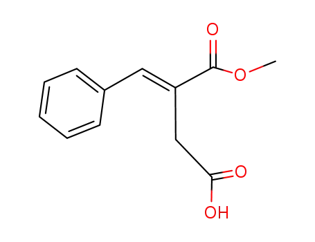 (E)-3-(methoxycarbonyl)-4-phenylbut-3-enoic acid