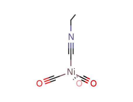 Molecular Structure of 70550-61-7 (Ni(CO)3C<sub>2</sub>H<sub>5</sub>NC)
