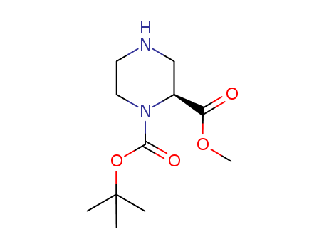 1,2-Piperazinedicarboxylic acid, 1-(1,1-dimethylethyl) 2-methyl ester, (2S)-