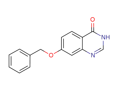 Molecular Structure of 193002-14-1 (4(1H)-Quinazolinone, 7-(phenylmethoxy)-)