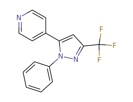 4-(3-trifluoromethyl-1-phenyl-1H-pyrazol-5-yl)pyridine
