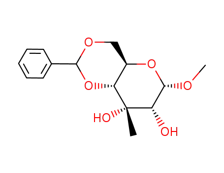 methyl 4,6-O-benzylidene-3-C-methyl-α-D-allopyranoside