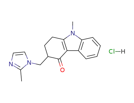 Molecular Structure of 146475-23-2 (ondansetron hydrochloride)