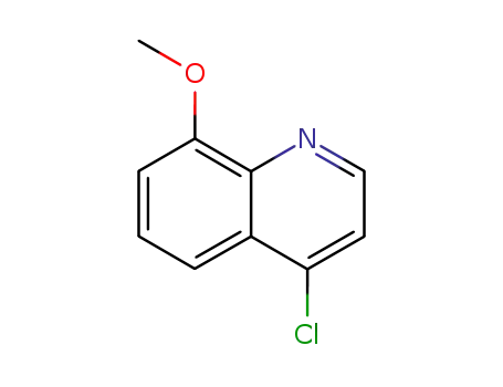Molecular Structure of 16778-21-5 (4-Chloro-8-methoxyquinoline)