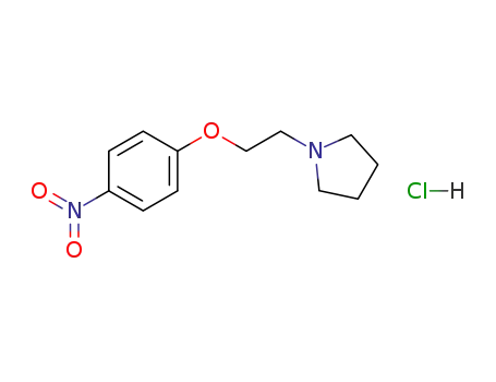 Molecular Structure of 85002-96-6 (1-[2-(4-nitrophenoxy)ethyl]pyrrolidine)