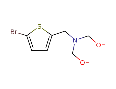 di-(hydroxymethyl)-(5-bromothiophene-2-yl)anamine