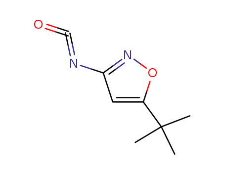Molecular Structure of 55809-53-5 (5-TERT-BUTYL-3-ISOCYANATO-ISOXAZOLE)