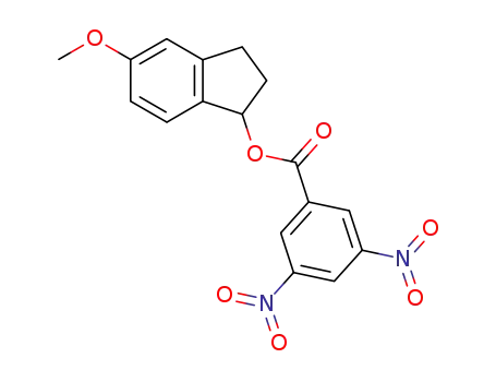 5-methoxyindan-1-yl 3,5-dinitrobenzoate
