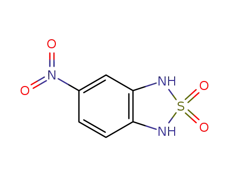 Molecular Structure of 95309-07-2 (5-nitro-1H,3H-2,1,3-benzothiadiazole 2,2-dioxide)