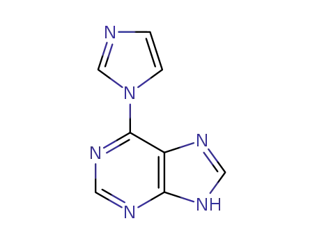 Molecular Structure of 165546-13-4 (6-(imidazol-1-yl)purine)