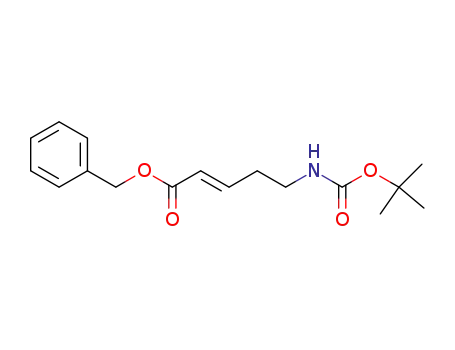 benzyl (2E)-5-[(tert-butoxycarbonyl)amino]pent-2-enoate