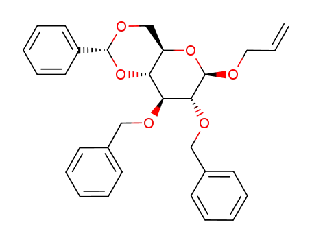 allyl 2,3-di-O-benzyl-4,6-O-benzylidene-β-D-glucopyranoside