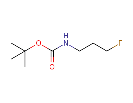 Molecular Structure of 178181-51-6 (Carbamic acid, (3-fluoropropyl)-, 1,1-dimethylethyl ester (9CI))
