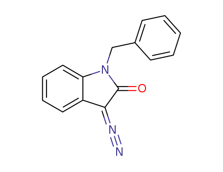 Molecular Structure of 461677-71-4 (1-benzyl-3-diazo-1,3-dihydro-2H-indol-2-one)