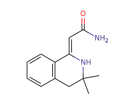 (Z)-2-[3,3-dimethyl-3,4-dihydroisoquinolin-1(2H)-ylidene]acetamide