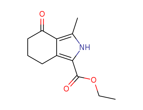 2H-Isoindole-1-carboxylic acid, 4,5,6,7-tetrahydro-3-methyl-4-oxo-,
ethyl ester