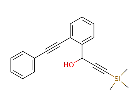 Benzenemethanol, 2-(phenylethynyl)-a-[(trimethylsilyl)ethynyl]-