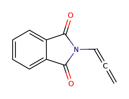 Molecular Structure of 165608-65-1 (2-(propa-1,2-dien-1-yl)-1H-isoindole-1,3(2H)-dione)
