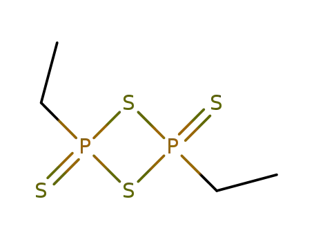 Molecular Structure of 1124-70-5 (1,3,2,4-Dithiadiphosphetane, 2,4-diethyl-, 2,4-disulfide)