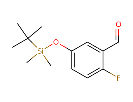 Benzaldehyde, 5-[[(1,1-dimethylethyl)dimethylsilyl]oxy]-2-fluoro-