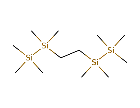 Molecular Structure of 54833-67-9 (1,1'-(1,2-Ethanediyl)bis(1,1,2,2,2-pentamethyldisilane))