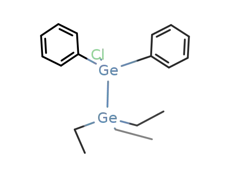 (CH<sub>3</sub>CH<sub>2</sub>)3GeGe(C<sub>6</sub>H<sub>5</sub>)2Cl