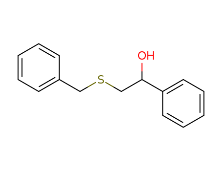 2-benzylsulfanyl-1-phenyl-ethanol cas  838-67-5