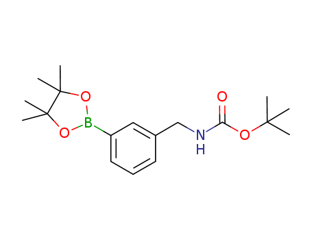 3-(tert-Butoxycarbonylaminomethyl)phenylboronic acid pinacol ester cas  832114-05-3