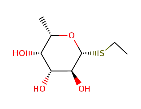 Molecular Structure of 132799-10-1 (ethyl 1-thio-α-L-fucopyranoside)