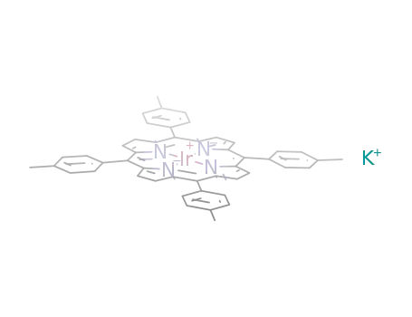potassium (5,10,15,20-tetrakis(p-tolyl)porphyrinato)iridate(I)