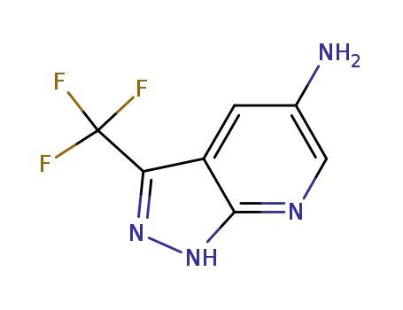 3-(trifluoromethyl)-1H-pyrazolo[3,4-b]pyridine-5-amine