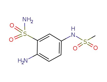 2-amino-5-(methanesulfonylamino)benzenesulfonamide