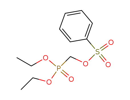 Molecular Structure of 34833-67-5 (benzenesulfonyloxymethyl-phosphonic acid diethyl ester)
